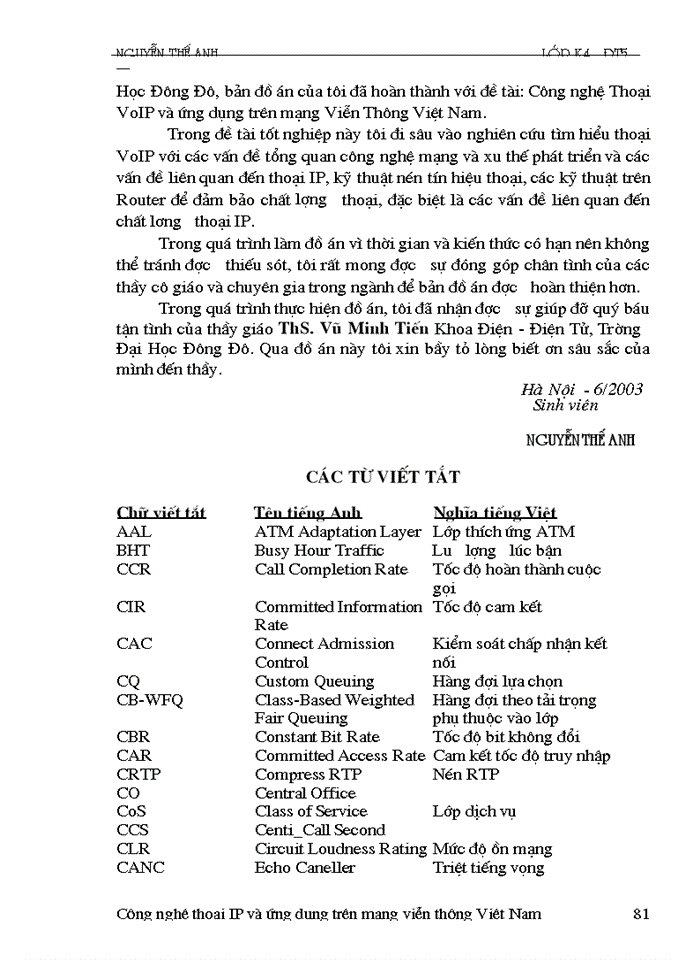 image for page Công nghệ thoại IP và ứng dụng trên mạng viễn thông Việt Nam