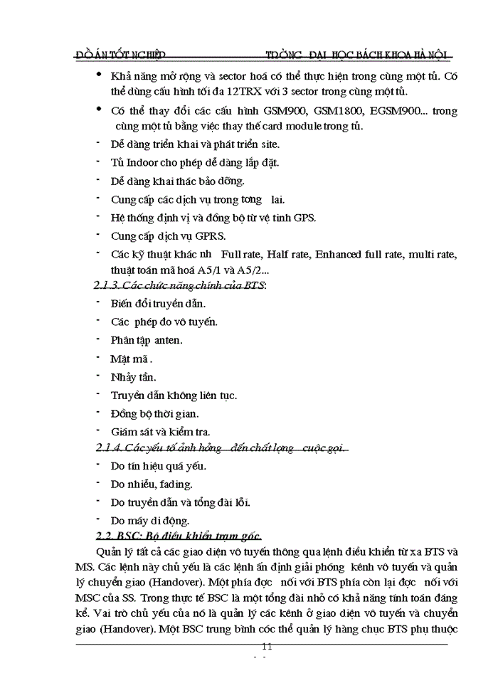 image for page Tổng quan về mạng thông tin di động gsm