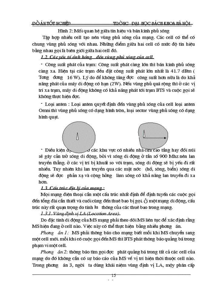 image for page Tổng quan về mạng thông tin di động gsm