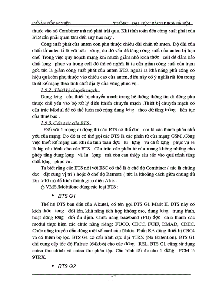 image for page Tổng quan về mạng thông tin di động gsm