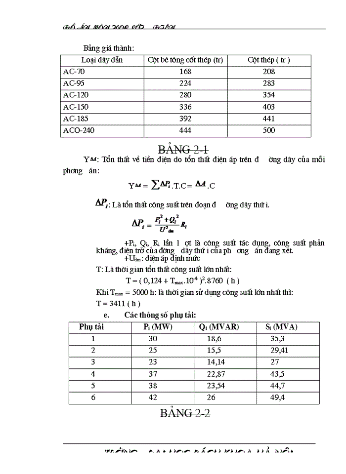image for page Cân bằng công suất tác dụng và phản  kháng trong hệ thống điện