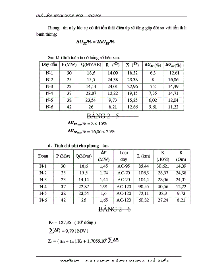 image for page Cân bằng công suất tác dụng và phản  kháng trong hệ thống điện