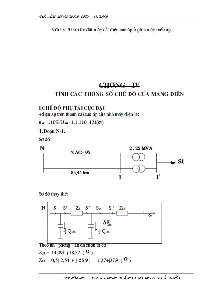 image for page Cân bằng công suất tác dụng và phản  kháng trong hệ thống điện