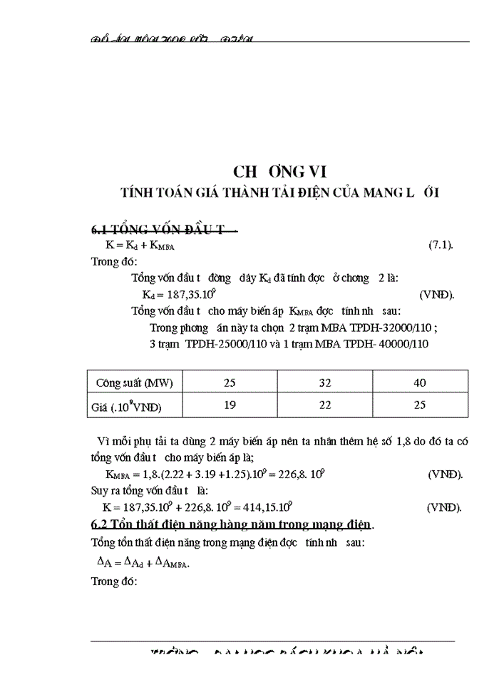image for page Cân bằng công suất tác dụng và phản  kháng trong hệ thống điện