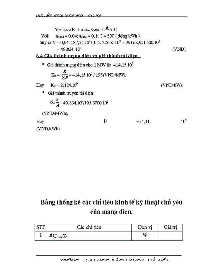 image for page Cân bằng công suất tác dụng và phản  kháng trong hệ thống điện