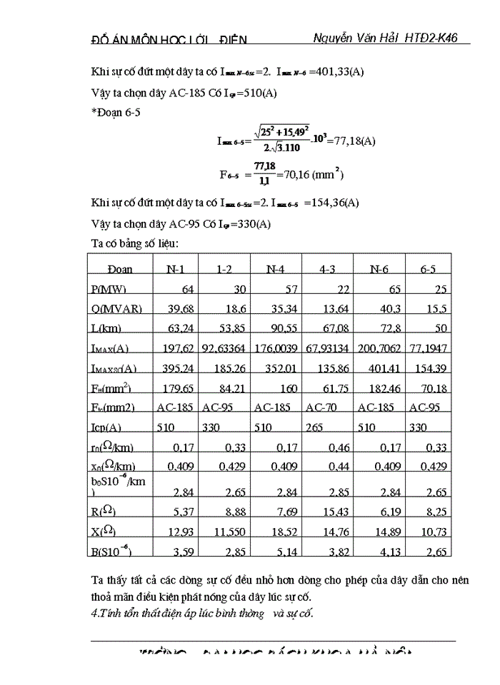 image for page Cân bằng công suất tác dụng và phản kháng trong hệ thống điện