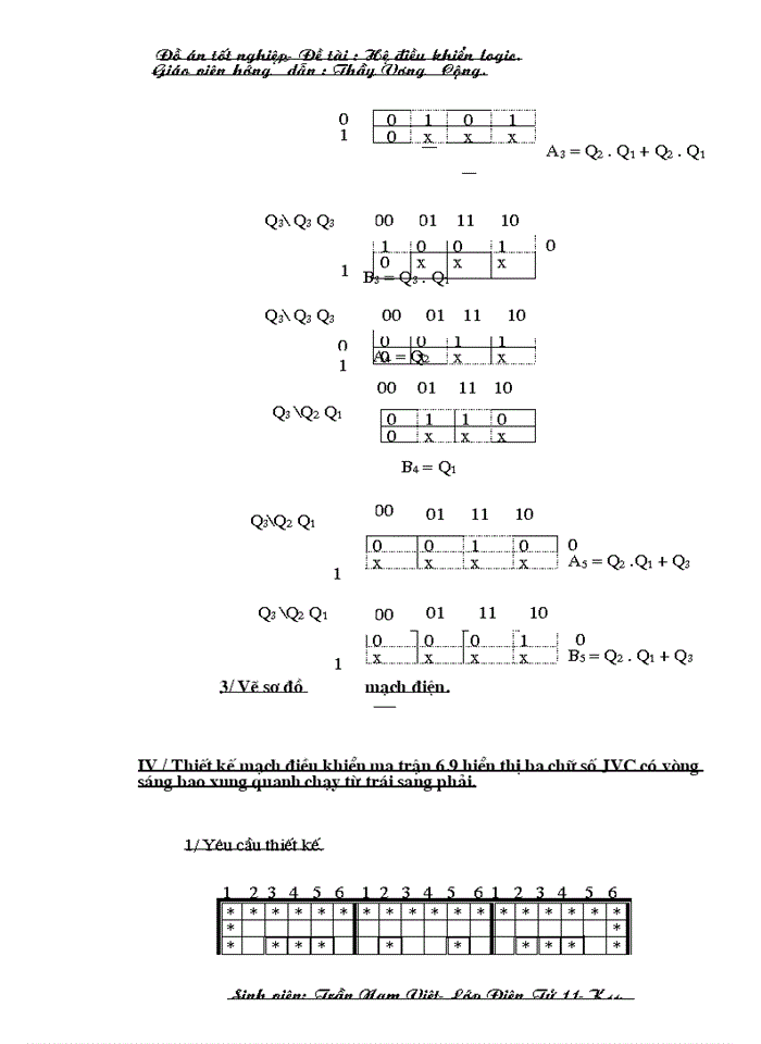 image for page Lý thuyết điều khiển logic và đi sâu vào thiết kế mạch điều khiển ma trận 6.9 hiển thị 3 chữ số JVC với vòng sáng bao xung quanh chạy từ trái sang phải