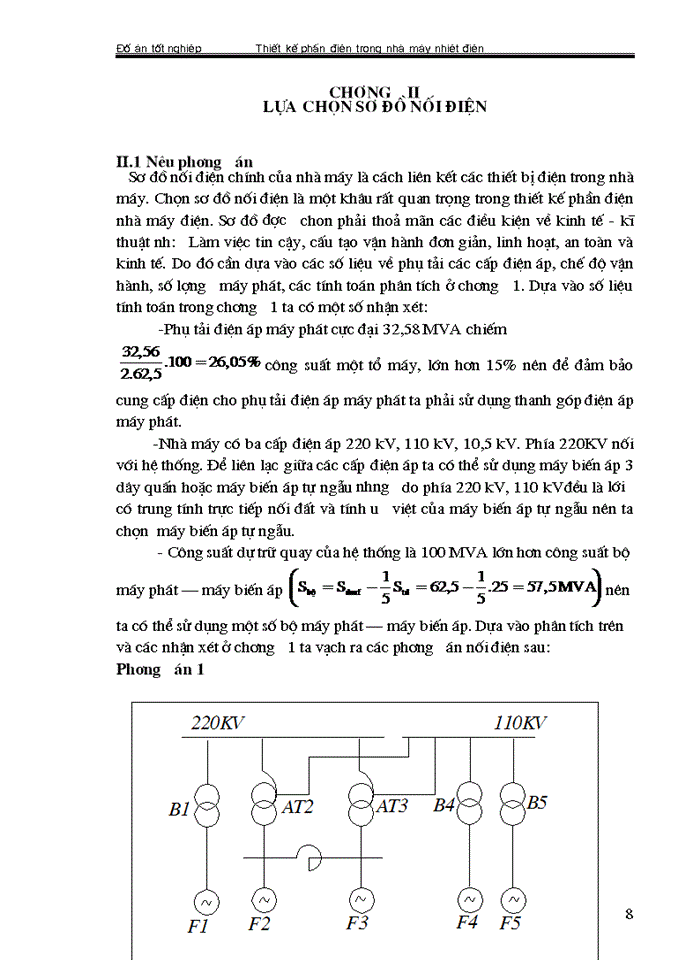 image for page Thiết kế phần điện trong nhà máy nhiệt điện
