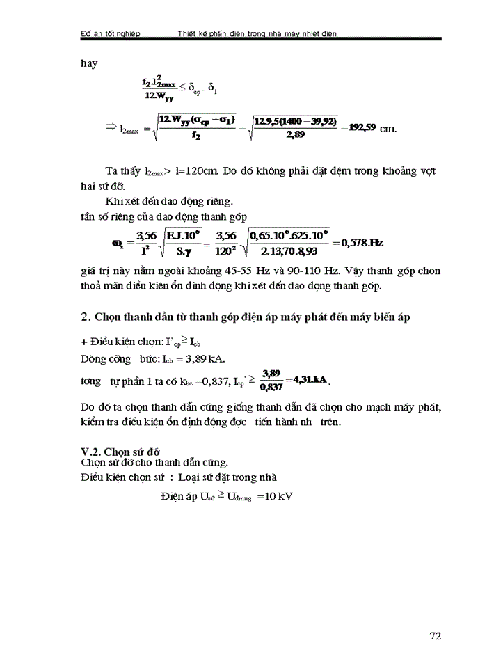 image for page Thiết kế phần điện trong nhà máy nhiệt điện