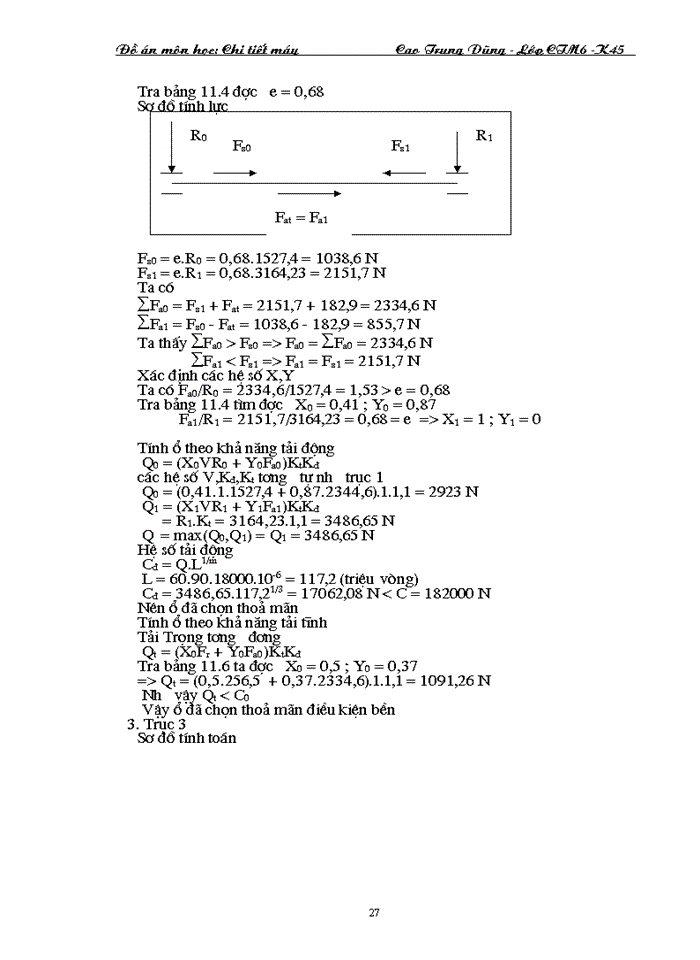 image for page Thiết kế hệ dẫn động băng tải trong đó phải thiết kế hộp giảm tốc hai cấp đồng trục với các yêu cầu cụ thể về lực cũng như vận tốc và các đặc trưng khác