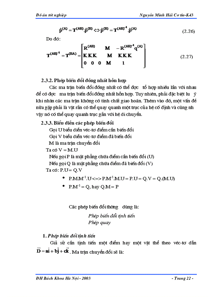 image for page Giải bài toán động học và mô phỏng rô bốt song song kiểu 3RPS, nghiên cứu ứng dụng trong việc gia công các bề mặt phức tạp