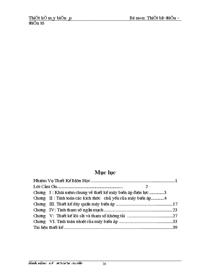 image for page Thiết kế máy biến áp điện lực