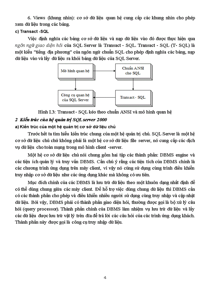 image for page Giới thiệu hệ quản trị SQL server 2000