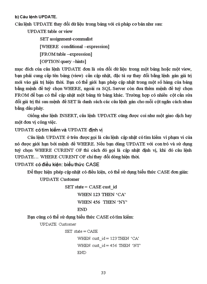 image for page Giới thiệu hệ quản trị SQL server 2000