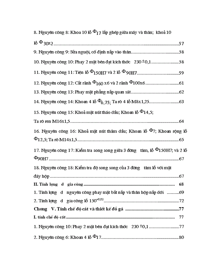 image for page Thiết kế quy trình công nghệ gía công vỏ hộp giảm tốc : GT2B_250”.