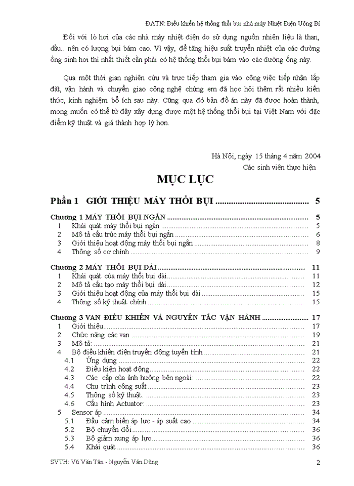 image for page Điều khiển hệ thống thổi bụi nhà máy Nhiệt Điện Uông Bí