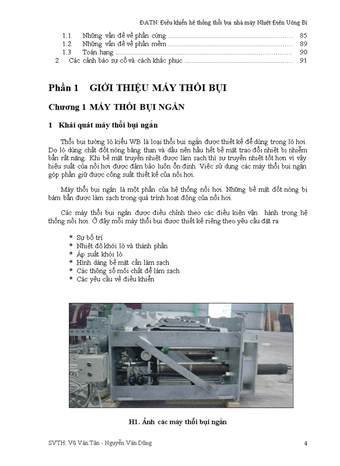 image for page Điều khiển hệ thống thổi bụi nhà máy Nhiệt Điện Uông Bí