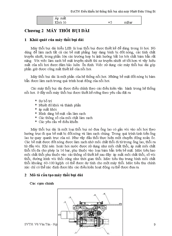 image for page Điều khiển hệ thống thổi bụi nhà máy Nhiệt Điện Uông Bí