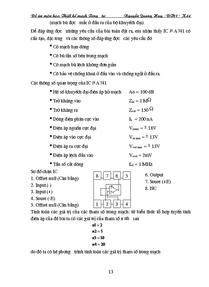 image for page Thiết kế mạch Tương tự