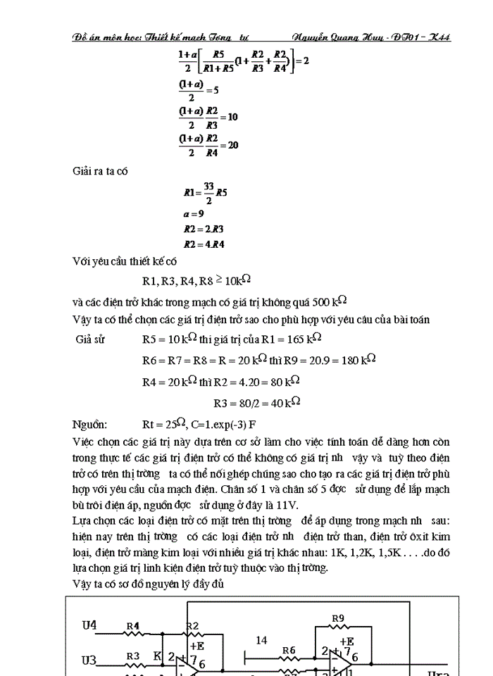 image for page Thiết kế mạch Tương tự