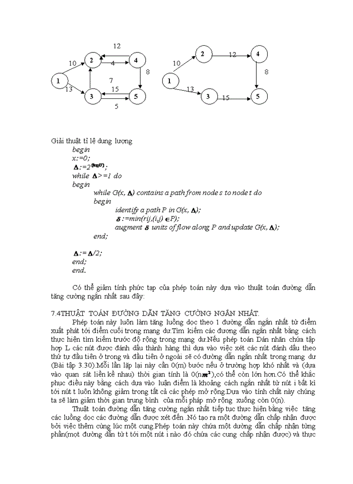 image for page Các thuật toán tìm luồng cực đại trong mạng