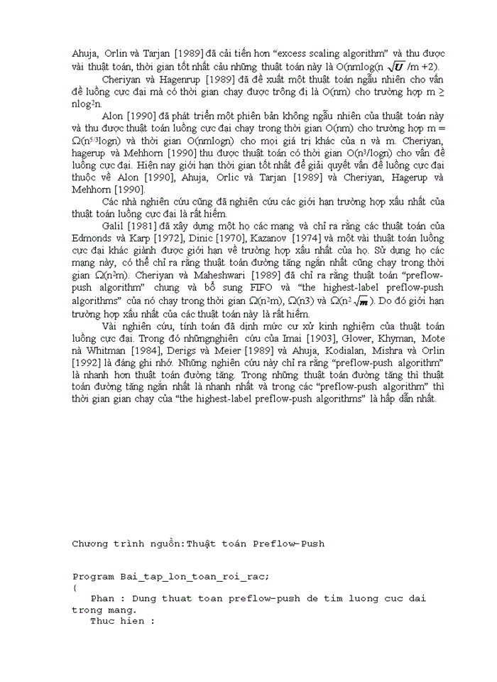 image for page Các thuật toán tìm luồng cực đại trong mạng