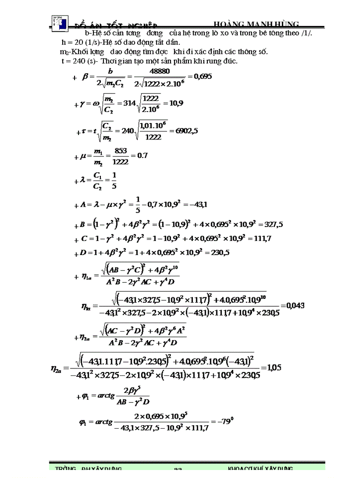 image for page Thiết kế bàn rung đứng tuyến tính 2 khối lượng đúc cấu kiện bê tông