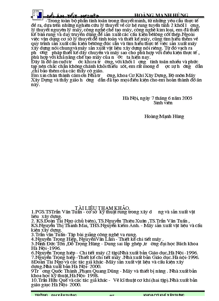 image for page Thiết kế bàn rung đứng tuyến tính 2 khối lượng đúc cấu kiện bê tông