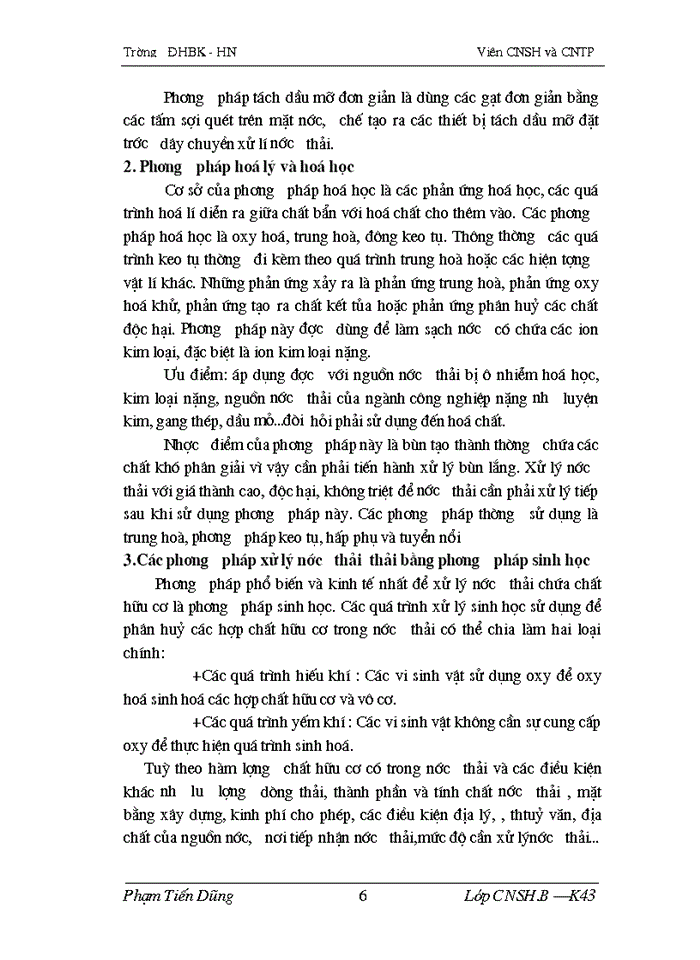 image for page Tổng quan về nước thải và các phương pháp xử lý nước thải