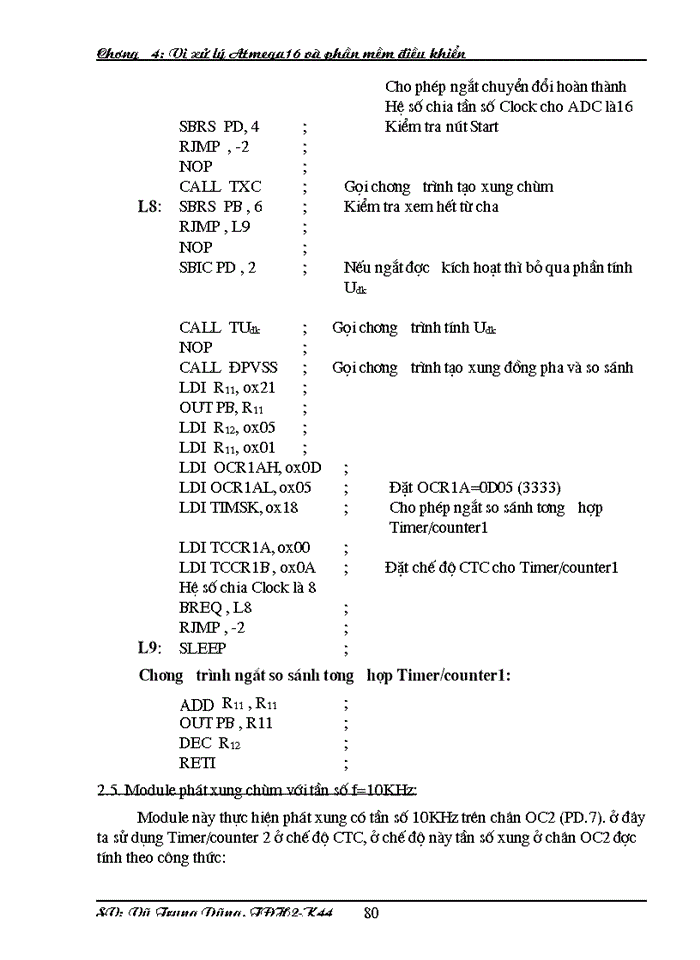 image for page Thiết kế chế tạo hệ điều khiển số cho bộ chỉnh lưu điều khiển kích từ máy phát