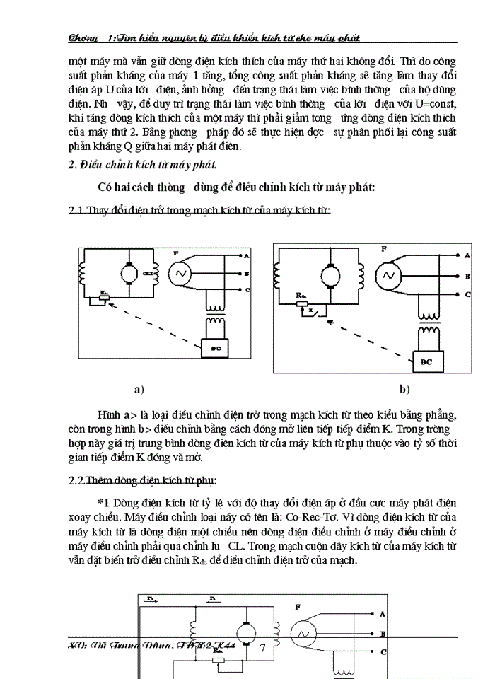 image for page Thiết kế chế tạo hệ điều khiển số cho bộ chỉnh lưu kích từ máy phát