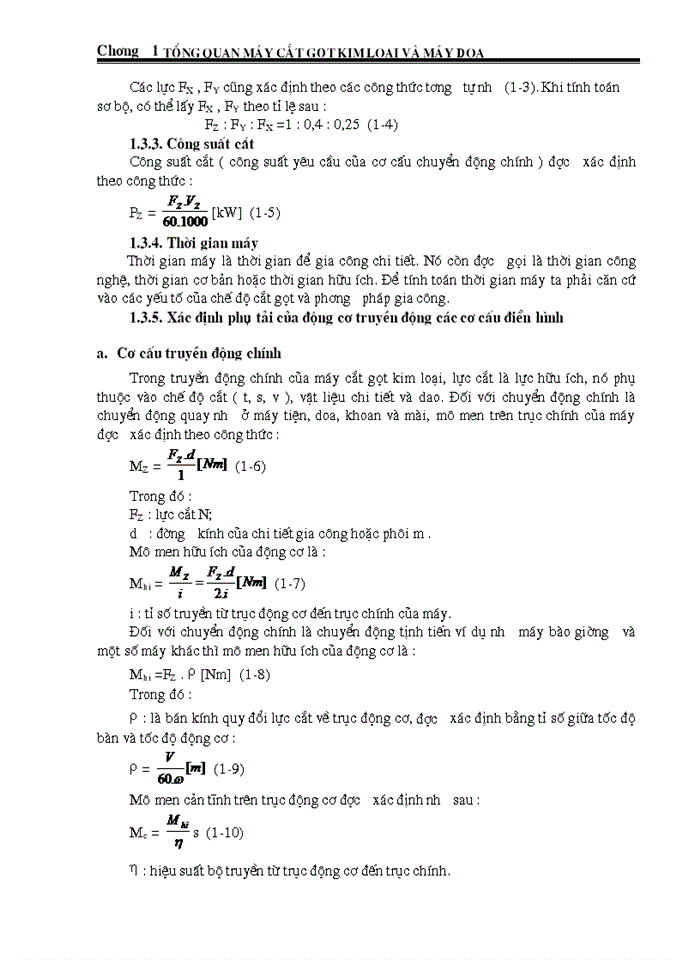 image for page Thiết kế nâng cấp hệ truyền động ăn dao máy doa ngang 2620A của công ty cơ khí Hà Nội