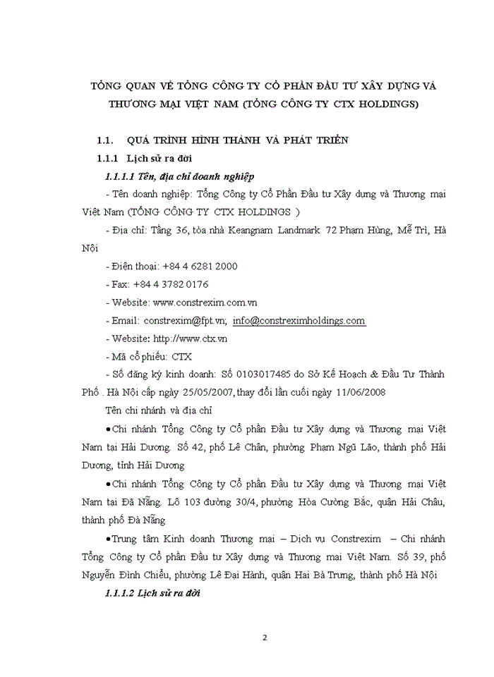 image for page Đầu tư phát triển tại tổng công ty cổ phần đầu tư xây dựng và thương mại việt nam, thực trạng và giải pháp