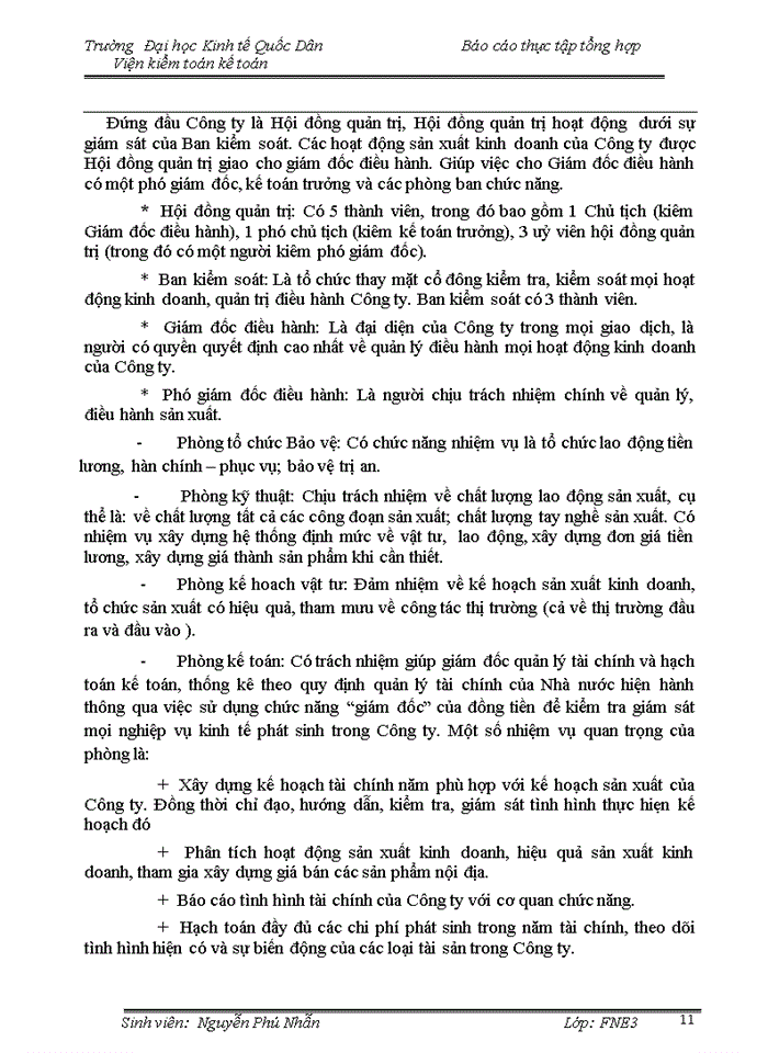 image for page Đặc điểm hoạt động sản xuất, kinh doanh của công ty