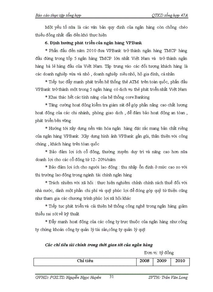 image for page Quá trình hình thành và phát triển của ngân hàng Vpbank – chi nhánh Hà Nội