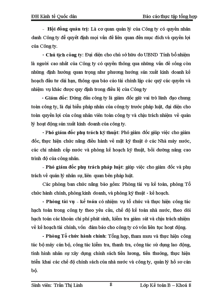 image for page Đặc điểm tổ chức bộ máy kế toán tại Công ty