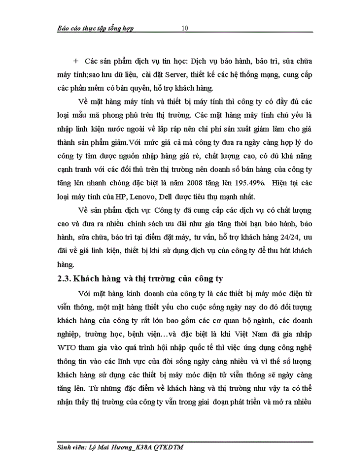 image for page Quá trình hình thành phát triển và cơ cấu tổ chức của công ty cổ phần thương mại Việt Hoàng Sơn