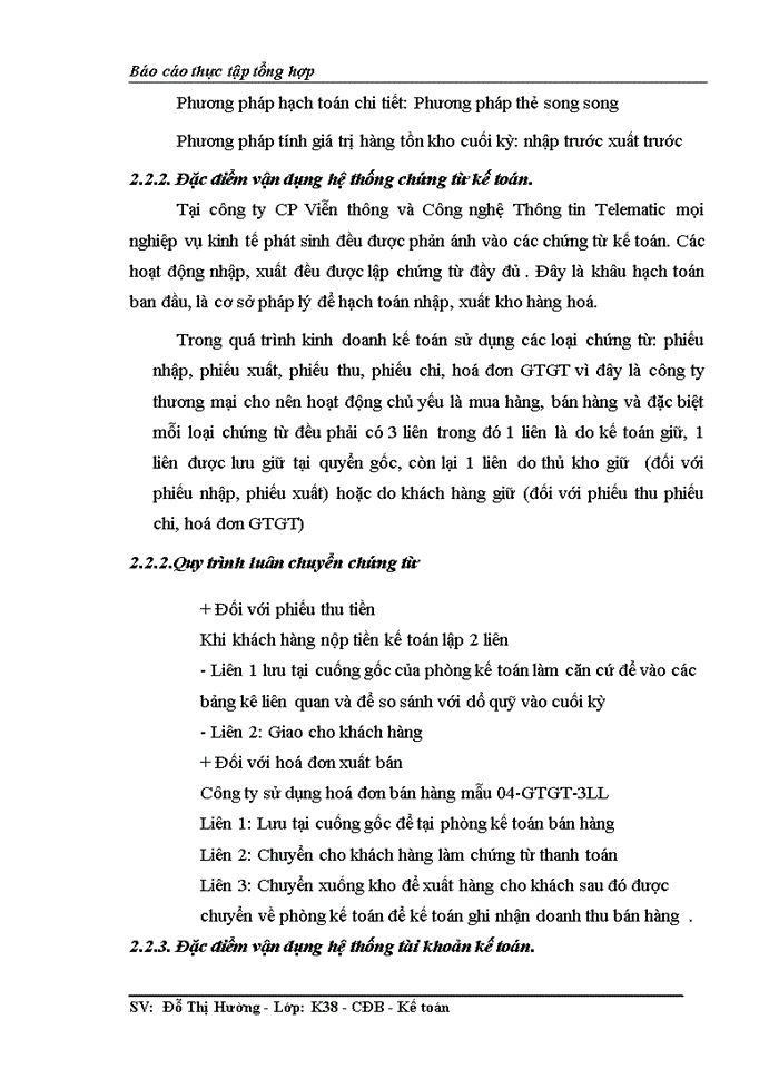 image for page Đặc điểm tổ chức bộ máy kế toán tại Công ty CP Viễn thông và Công nghệ Thông tin Telematic