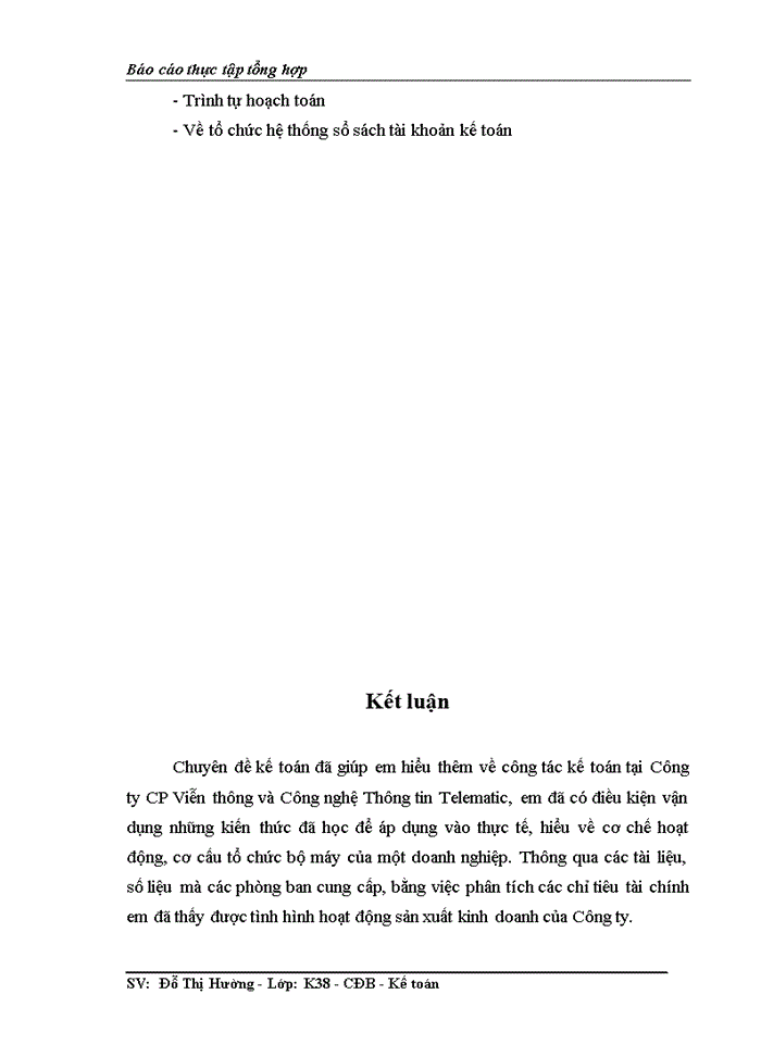 image for page Đặc điểm tổ chức bộ máy kế toán tại Công ty CP Viễn thông và Công nghệ Thông tin Telematic