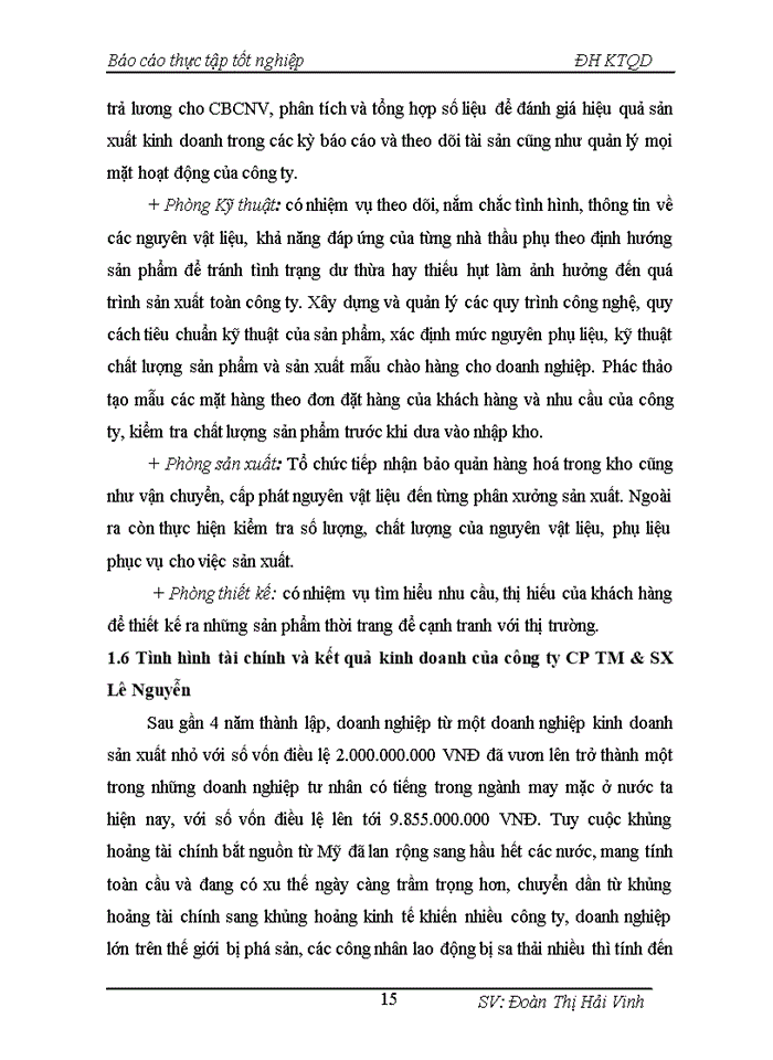 image for page Đặc điểm về tổ chức kế toán tại công ty