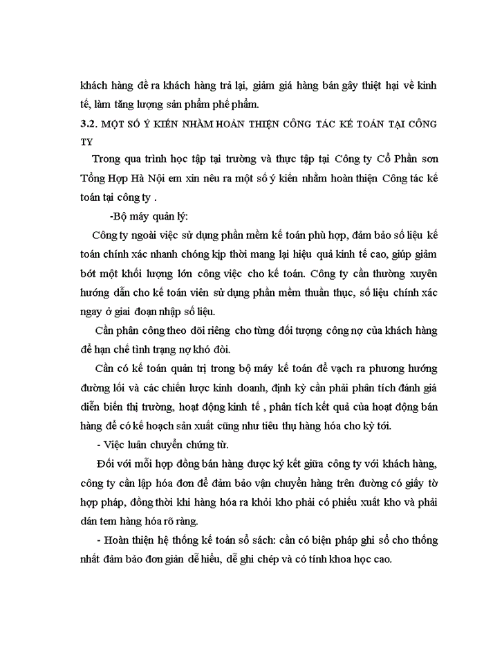 image for page Đặc điểm tổ chức kế toán tại Công ty Cổ Phần Sơn Tổng Hợp Hà Nội