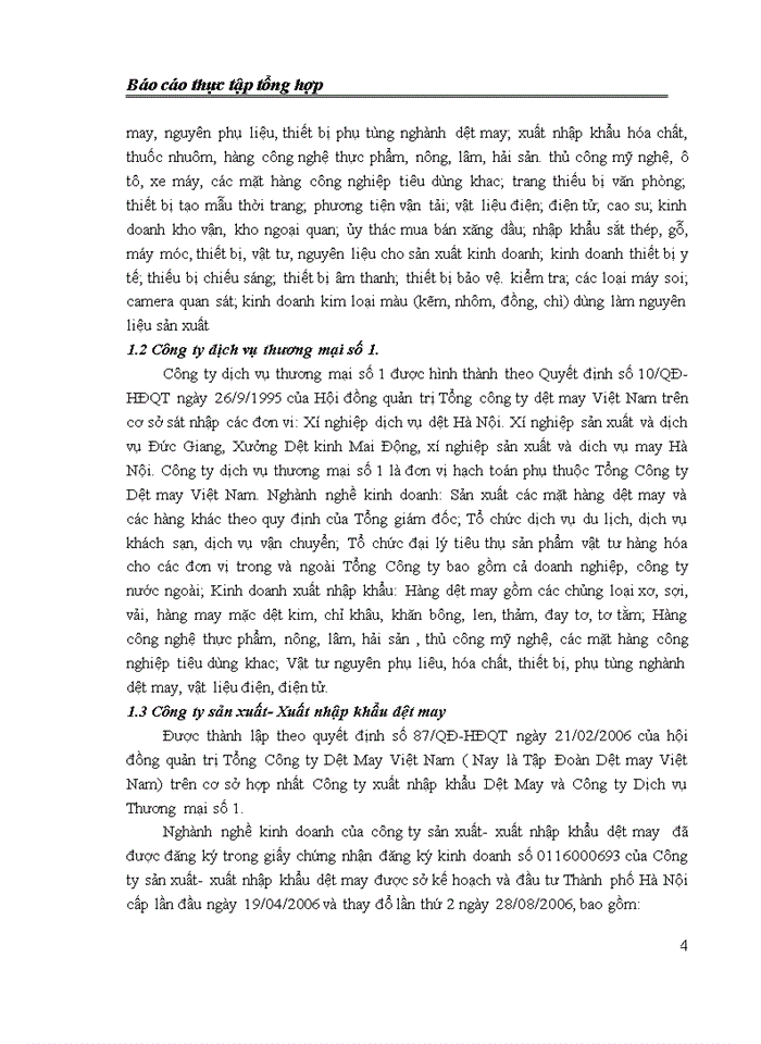 image for page Đặc điểm chủ yếu của công ty trong hoạt động sản xuất, kinh doanh