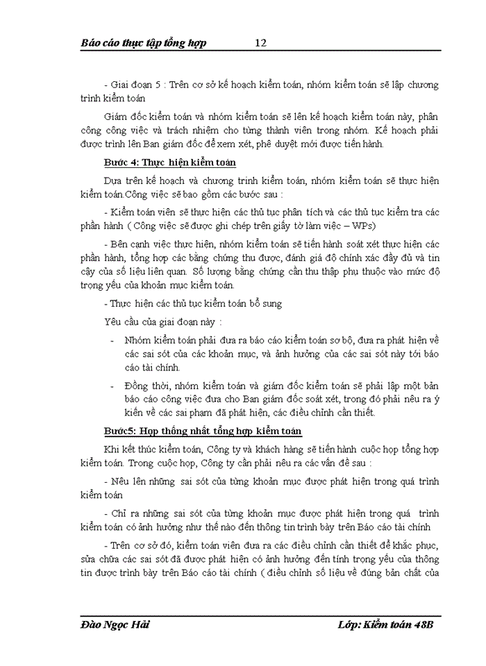 image for page Đặc điểm tổ chức kiểm toán của công ty kiểm toán và kế toán việt nam