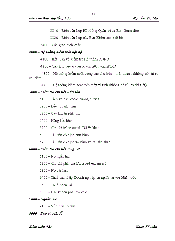 image for page Đặc điểm tổ chức kiểm toán của công ty kiểm toán và tư vấn tài chính quốc tế (ifc)