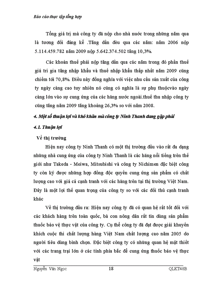 image for page Kết quả hoạt động kinh doanh của công ty trong những năm gần đây