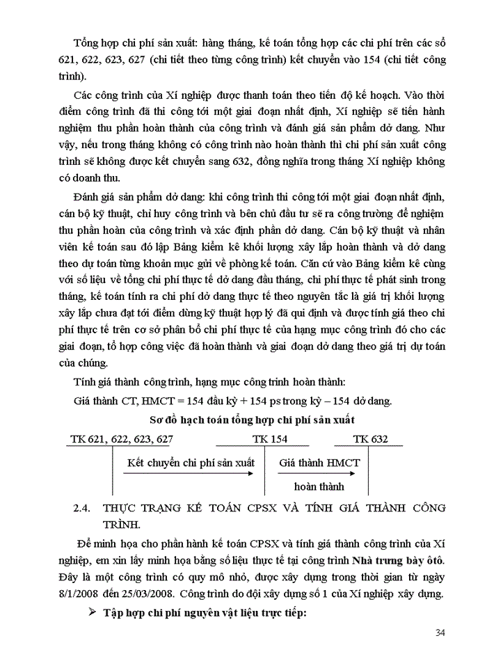 image for page Thực trạng tổ chức kế toán tại Xí nghiệp xây lắp và mộc nội thất - Chi nhánh công ty cổ phần xây dựng số 1 Hà Nội