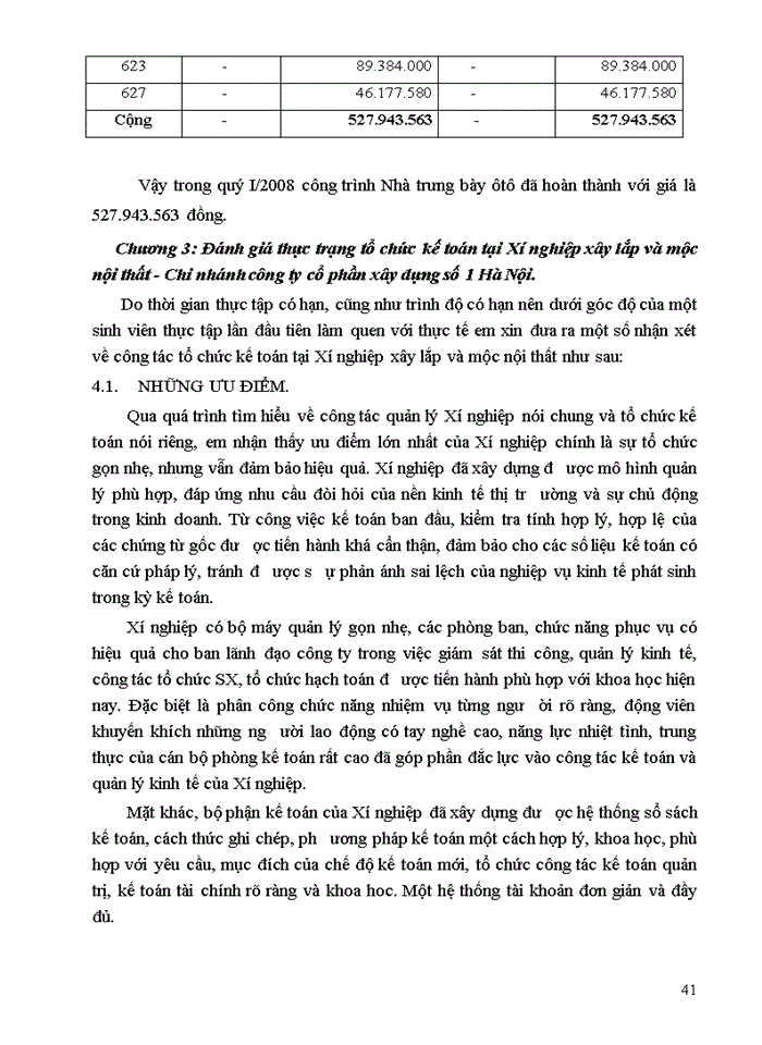 image for page Thực trạng tổ chức kế toán tại Xí nghiệp xây lắp và mộc nội thất - Chi nhánh công ty cổ phần xây dựng số 1 Hà Nội