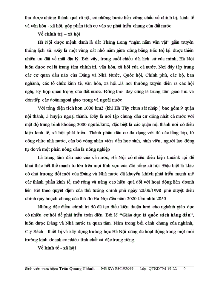 image for page Quá trình hình thành - phát triển, chức năng - nhiệm vụ của công ty Sách thiết bị và xây dựng trường học Hà Nội