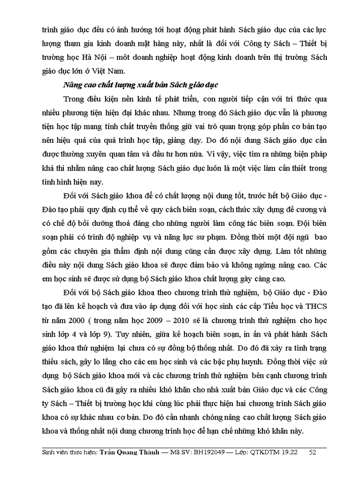 image for page Quá trình hình thành - phát triển, chức năng - nhiệm vụ của công ty Sách thiết bị và xây dựng trường học Hà Nội