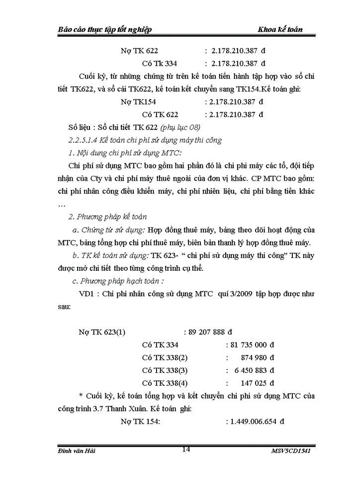 image for page Tình hình tổ chức bộ máy kế toán và tổ chức công tác kế toán